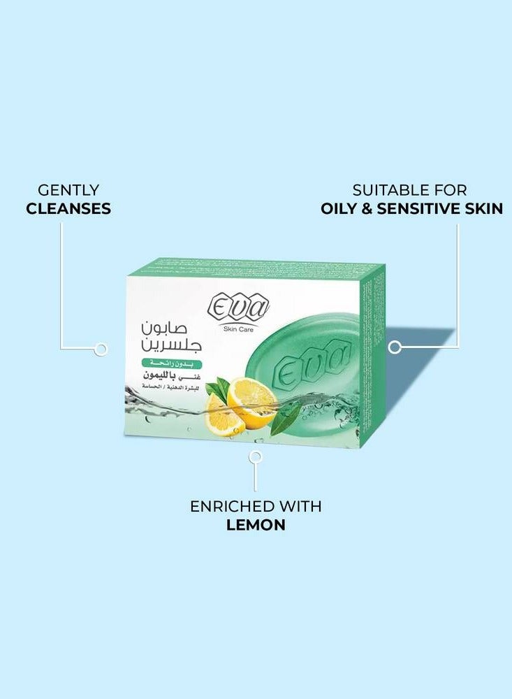 إيفا صابونة إيفا جلسرين بالليمون 120 جرام - Image 3