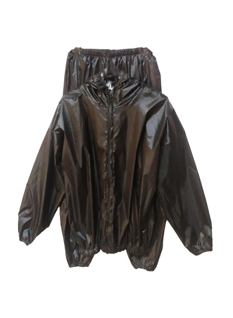 Generic Waterproof Motorcycle Rain Suit-Full Body Coverage-Waterproof Jacket with Hood and pants-Unisex Motorcycle Suit  - Image 2