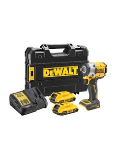 DEWALT 18V XR Brushless Impact Wrench Yellow and Black 12.7 x 34 x 43.5 cm DCF921D2T-GB  - Image 1