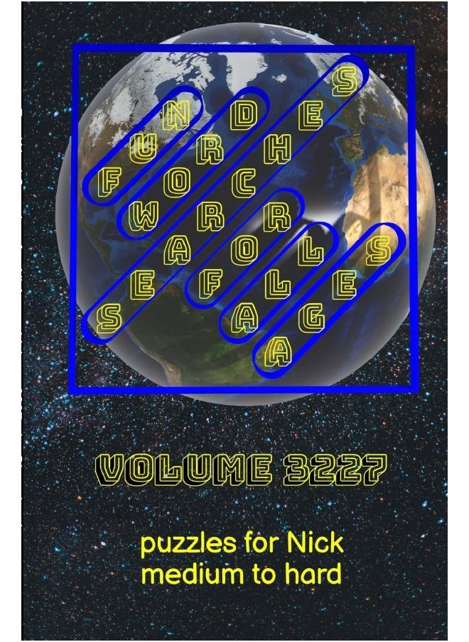 Fun Word Searches for All Ages Volume 3227: Puzzles for Nick - Medium to Hard  - Image 1