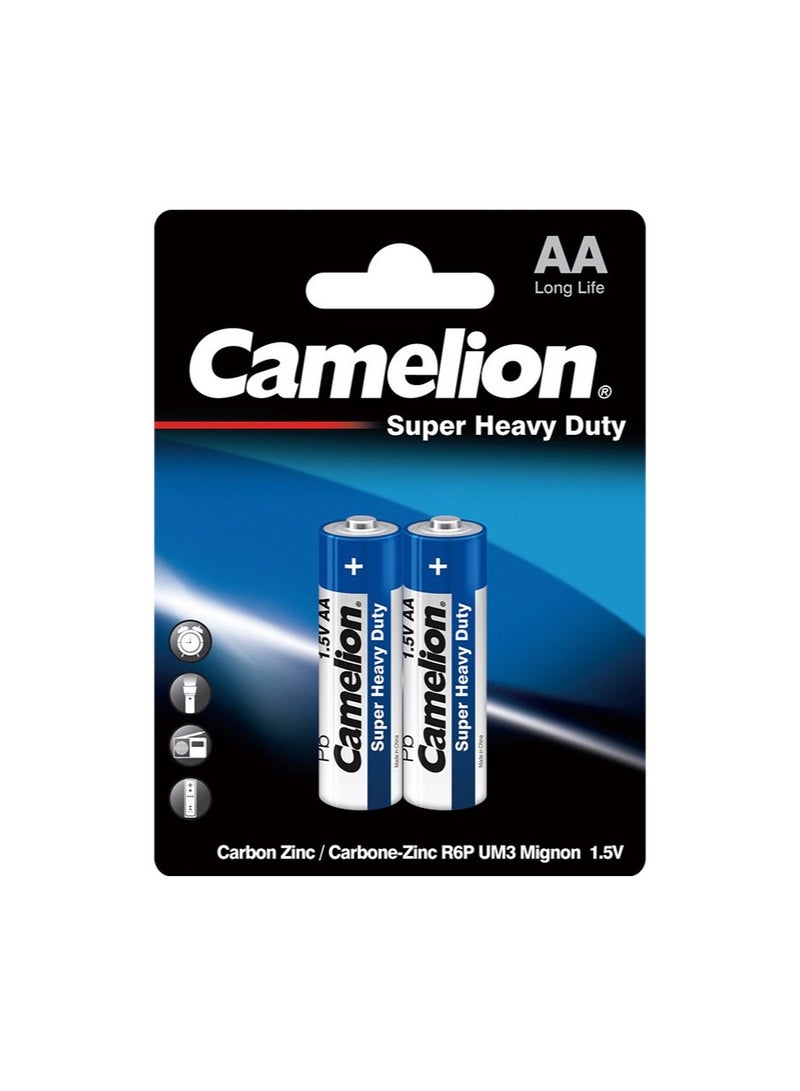 Camelion Super Heavy Duty Batteries R6-AA-2 Pack x10 - Image 1