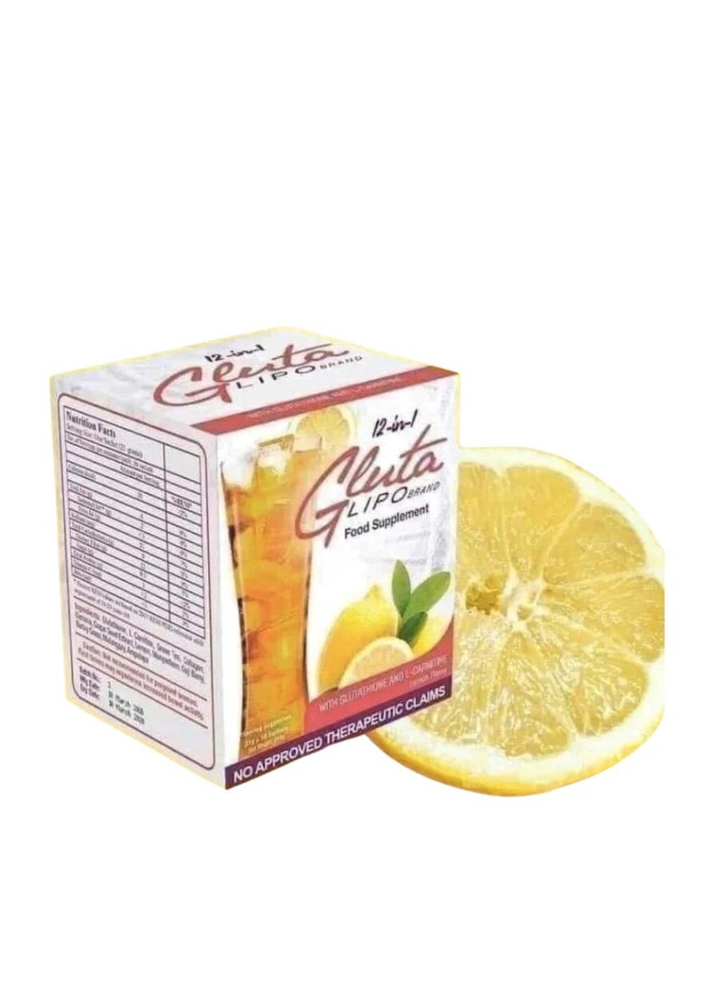 Gluta Lipo 12-in-1 Detox Drink – A Burst of Lemon Freshness for Total Wellness - Image 2