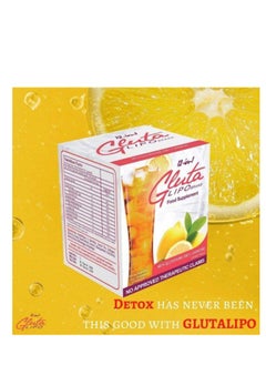 Gluta Gluta Lipo 12-in-1 Detox Drink – A Burst of Lemon Freshness for Total Wellness  - Image 4