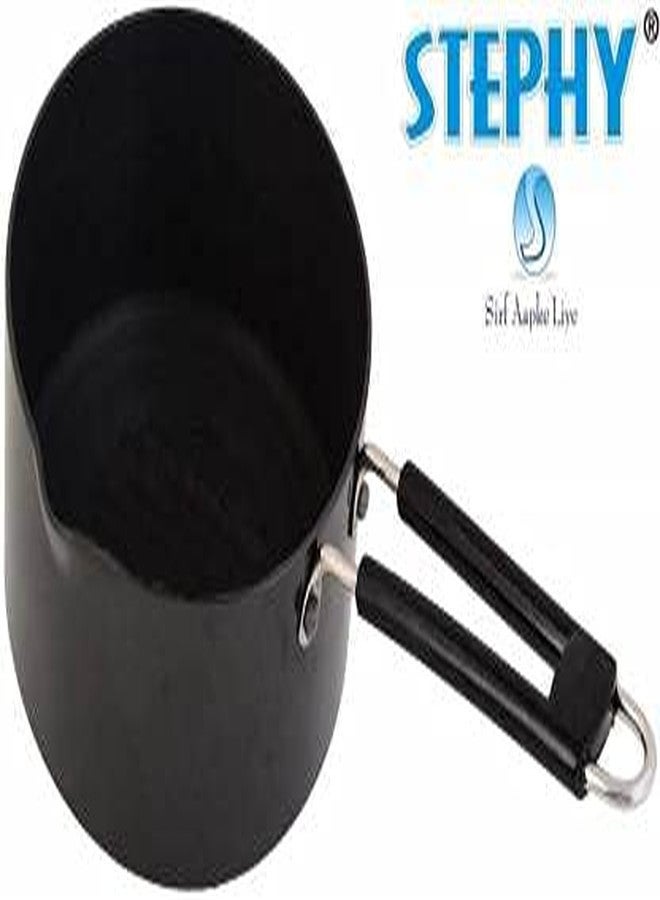 Stephy Hard Anodised Sauce Pan/Milk Pan with Aluminium Lid (17 cm) 1.5 LTR. _Pack of 1 - Image 3