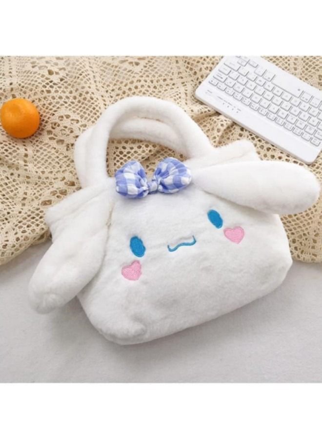 Kawaii Cinnamoroll Sanrio Plush Bag My Melody Anime Handbags - Image 4