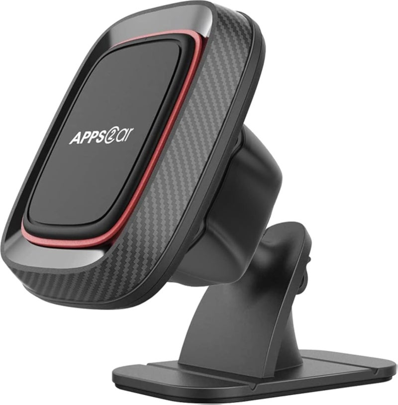 حامل هاتف مغناطيسي للسيارة من APPS2Car، يغطي 360 درجة، حامل هاتف عالمي، متوافق مع iPhone 11 Pro XS Max X 8 Samsung Oneplus وغيرها