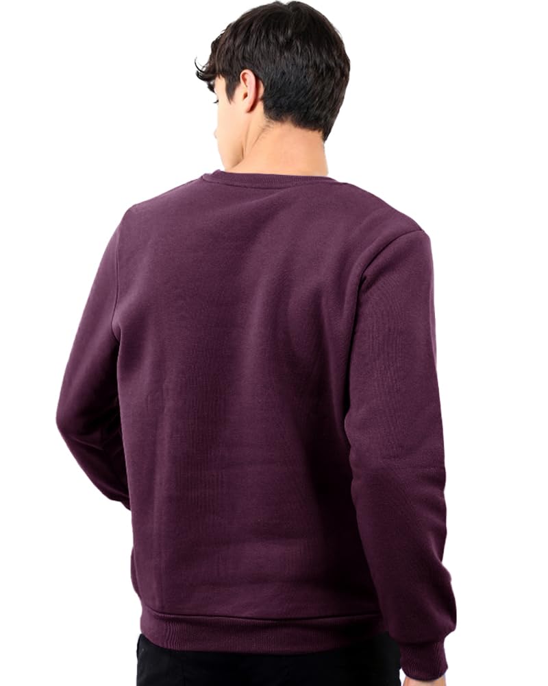 Noble Monk Men's Regular Fit Sweatshirts | Round Neck | Long Sleeve Sweatshirts for Men - Image 3