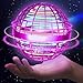 Sosuy 2026 Flying Orb Ball for Kids Magical Hover Galaxy Cosmic Boomerang Space Floating Mini Hand Rotating Drone Stocking Stuffer Xmas Toys for Boys Girls Teen Age 6 7 8 9 10 Pink - Image 2