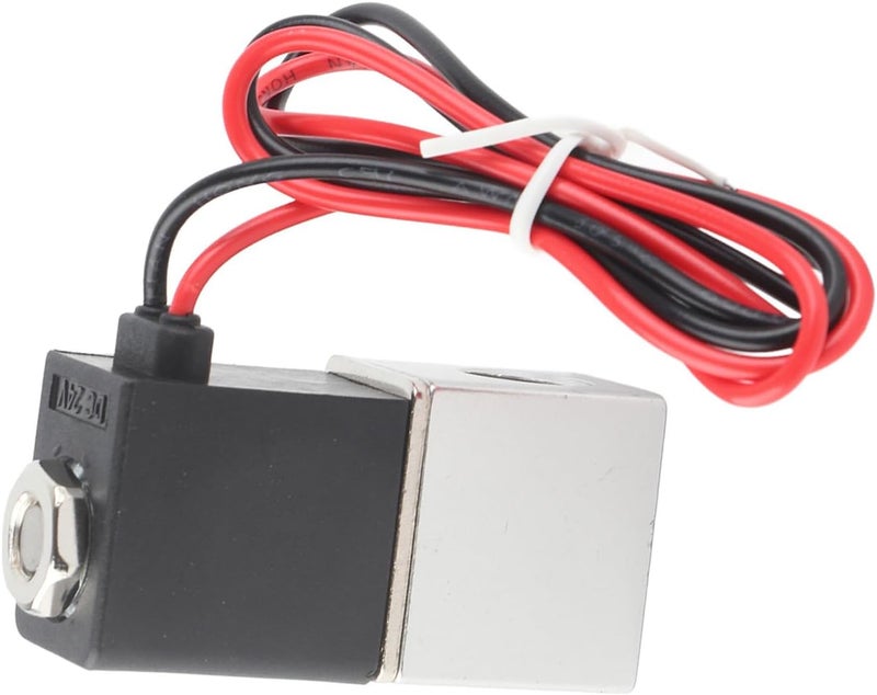 24V DC Fast Response Electric Solenoid Valve, 2 Position 2 Way for Air Water Oil - Durable Die Cast Aluminum, IP65 Waterproof, Easy Installation (G1/4") - Image 2