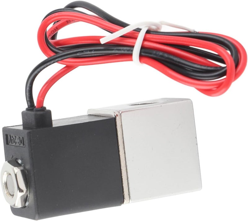 24V DC Fast Response Electric Solenoid Valve, 2 Position 2 Way for Air Water Oil - Durable Die Cast Aluminum, IP65 Waterproof, Easy Installation (G1/4") - Image 4