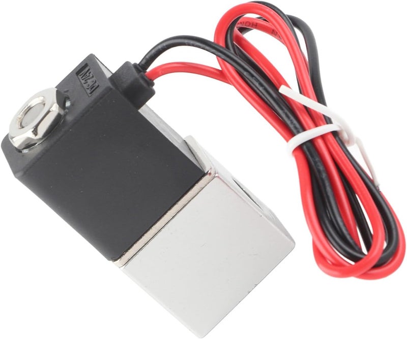 24V DC Fast Response Electric Solenoid Valve, 2 Position 2 Way for Air Water Oil - Durable Die Cast Aluminum, IP65 Waterproof, Easy Installation (G1/4") - Image 3