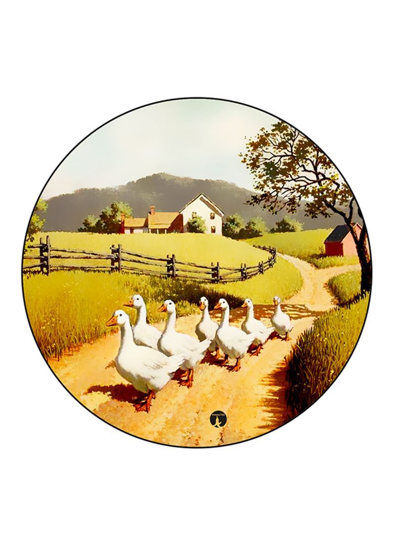 RKN Vintage Art Printed Fridge Magnet Multicolour - Image 2