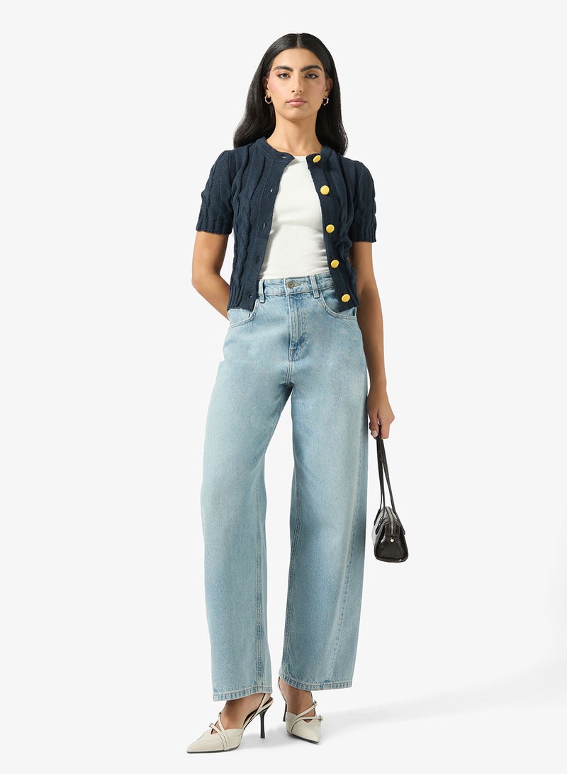 ايلا كارديجان محبوك بالكابل - Image 4