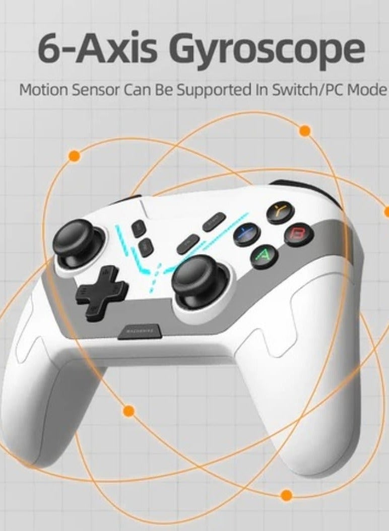 MACHENIKE HG510W Pro Wireless Gamepad Controller USB/Bluetooth 5.0/2.4G, with Programmable ons, Joystick, Hall Trigger, Kaihua Micro Switch, Switch Remote Gamepad for PC, NS, iOS, Android, TV Box - Image 2
