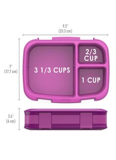 Bentgo Fresh Lunchbox - Purple  - Image 4