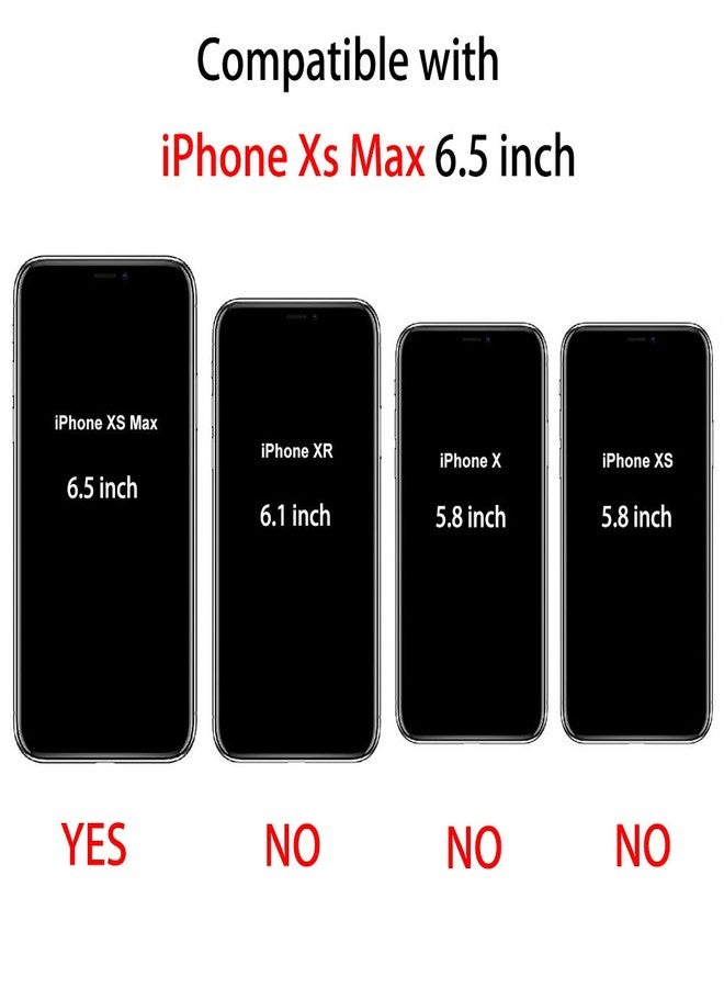TENOC Case Compatible for Apple iPhone Xs Max 6.5 Inch, Crystal Clear Soft TPU Cover Full Protective Bumper - Image 2