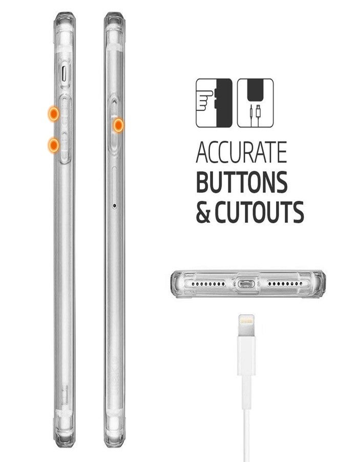 TENOC Case Compatible for Apple iPhone Xs Max 6.5 Inch, Crystal Clear Soft TPU Cover Full Protective Bumper - Image 3