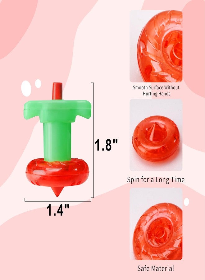 Sepco 100PCS Mini Spinning Tops Novelty Little Gyroscopes Miniature Top Spinner Small Gyro Bulk Toys for Kids Party Favors Easter Egg Fillers Class Prizes - Image 3