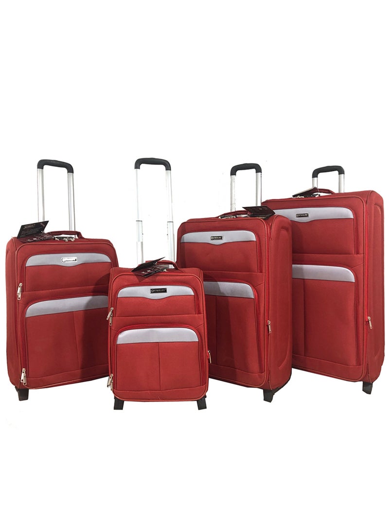 STARLIFE Lightweight 4-Pieces Luggage Set 20/24/28/32 Inch Trolley Bag With 2 Spinner Wheels - Image 1
