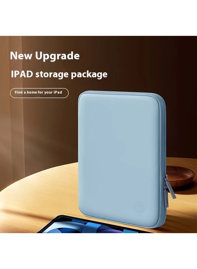 Premium Black PU Leather Tablet Case Stylish Simple Design Portable Durable Fits 11 Inch Ideal for Business Travel - Image 5