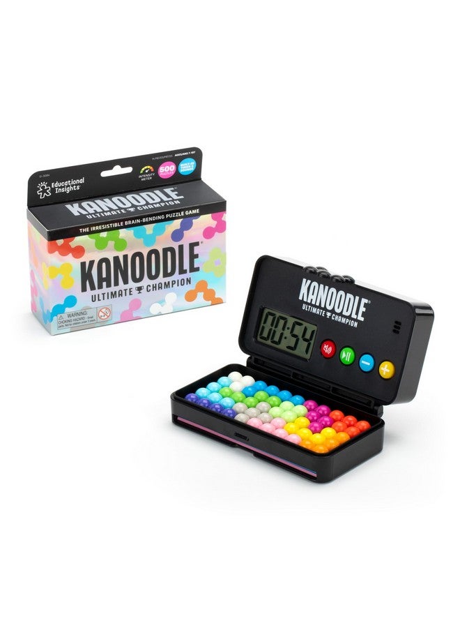 Educational Insights Kanoodle® Ultimate Champion 3D - Brain Teaser Puzzle Game, Featuring 500 Challenges, Gift for Ages 7+ - Image 1