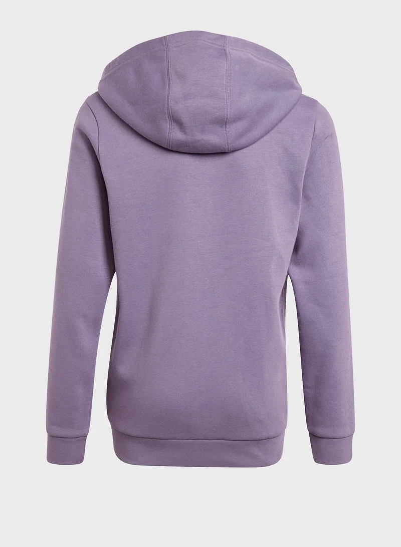 Adidas Essentials 3-Stripes Fleece Full-Zip Hoodie