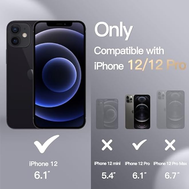 JETech Silicone Case for iPhone 1212 Pro 61Inch SilkySoft Touch FullBody Protective Phone Case Shockproof Cover with Microfiber Lining Black - Image 2