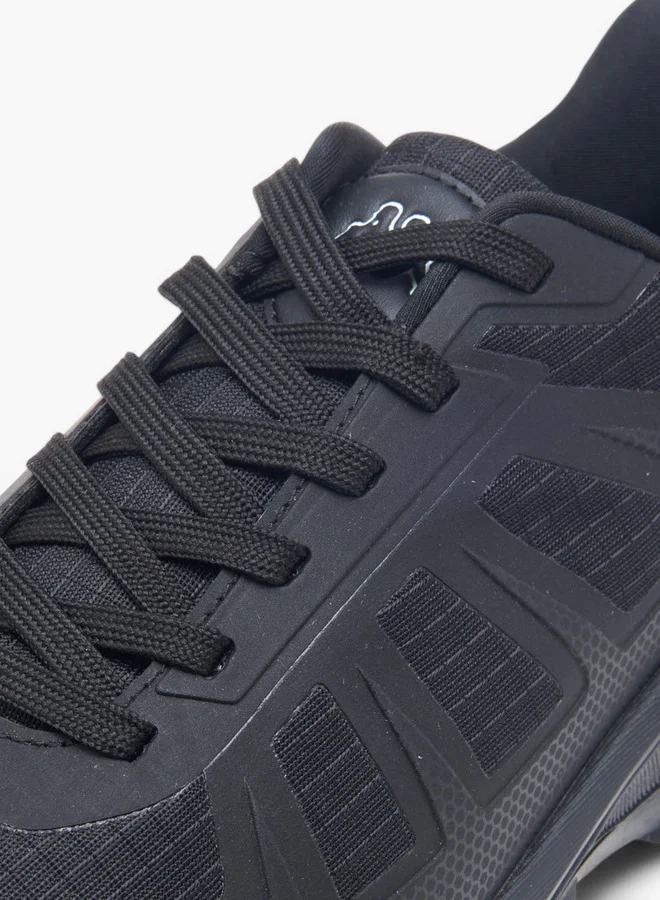 Kappa Men's Textured Lace-Up Sports Shoes