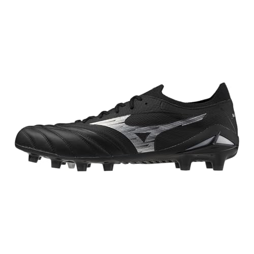 Mizuno Morelia Neo IV Beta Elite Soccer Shoe | K Leather Soccer Boot | Unlimited Black | US Men's 13 - Image 1