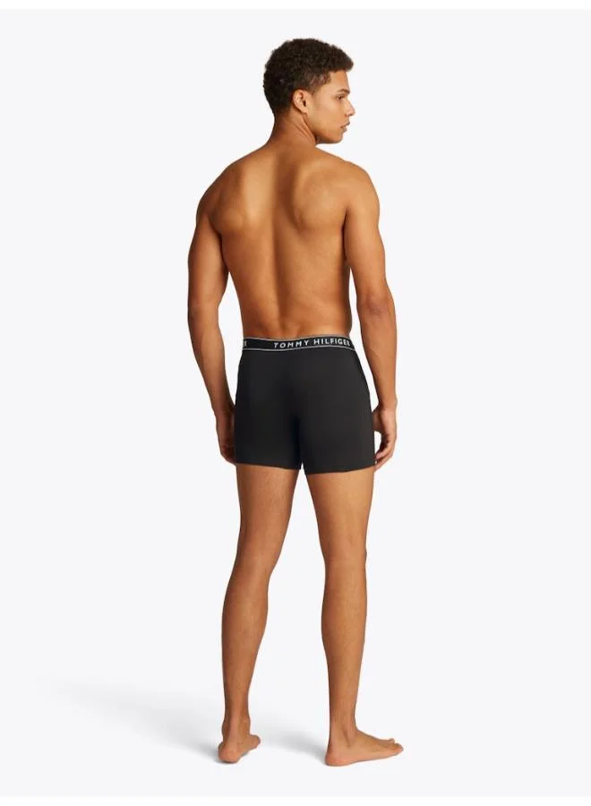 تومي هيلفيغر 3-Pack Essential Logo Waistband Boxer Briefs