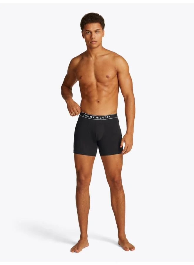 تومي هيلفيغر 3-Pack Essential Logo Waistband Boxer Briefs