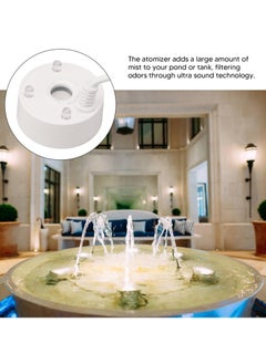 Generic Mist Maker, USB Mist Maker with RGB LED Light, Ultrasonic Mist for Ponds, Wigwams, Fish Tanks, No Heat Eco Friendly Mist Maker, Easy To Use, 5V (White)  - Image 4