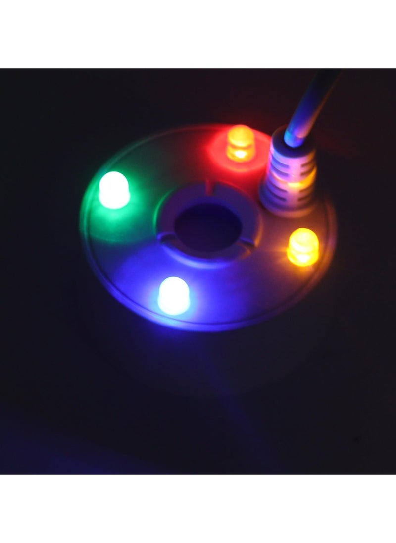 Generic - Mist Maker, USB Mist Maker with RGB LED Light, Ultrasonic Mist for Ponds, Wigwams, Fish Tanks, No Heat Eco Friendly Mist Maker, Easy To Use, 5V (White) - Image 1