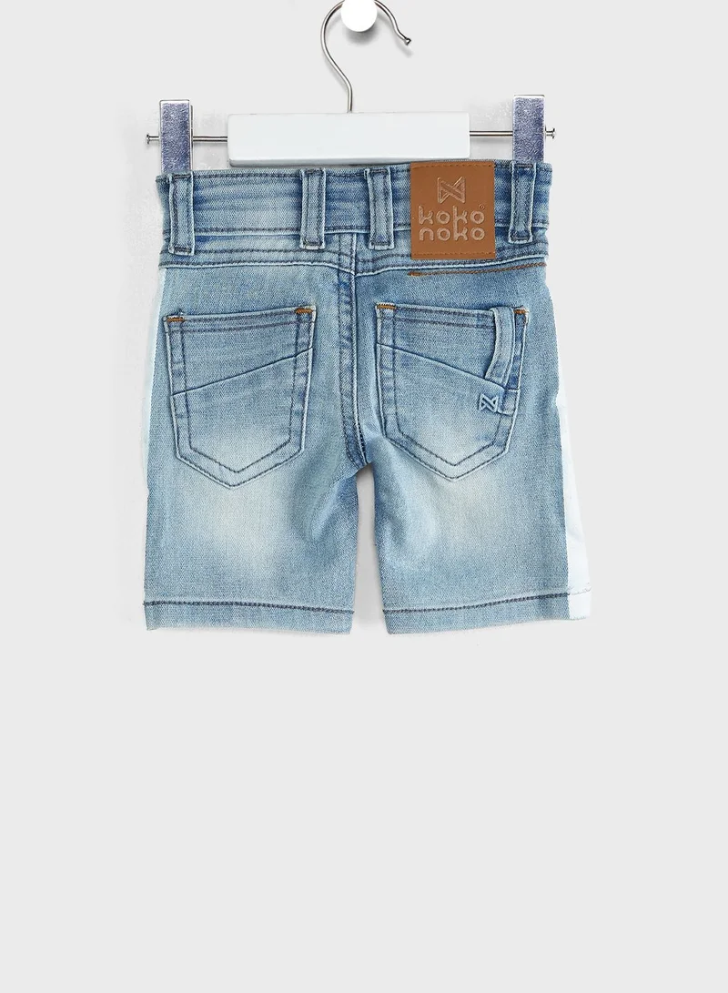 koko noko Kids Folded Hem Shorts