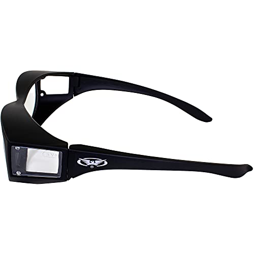 Global Vision Escort Over Glasses Clear Lens Safety Glasses Has Matching Side Lens Meets ANSI Z87.1-2003 Standards for Safety Eyewear - Image 3