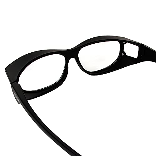 Global Vision Escort Over Glasses Clear Lens Safety Glasses Has Matching Side Lens Meets ANSI Z87.1-2003 Standards for Safety Eyewear - Image 5