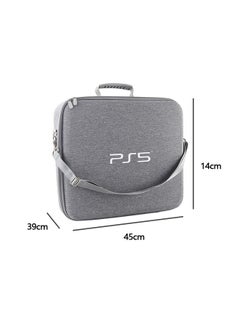 Yolu Hard Shell Carry Case Travel Bag for PS5, Shockproof Protective Storage Bag for PS5 Disk Digital Edition, Headset, Base and Game Accessories  - Image 2