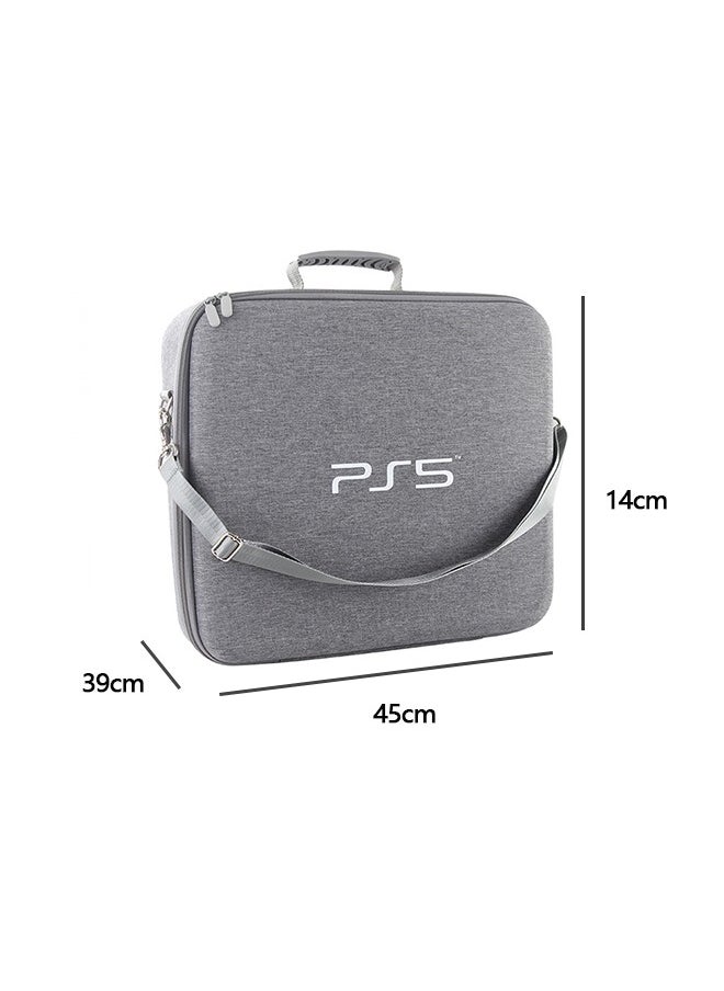 Yolu Hard Shell Carry Case Travel Bag for PS5, Shockproof Protective Storage Bag for PS5 Disk Digital Edition, Headset, Base and Game Accessories  - Image 2