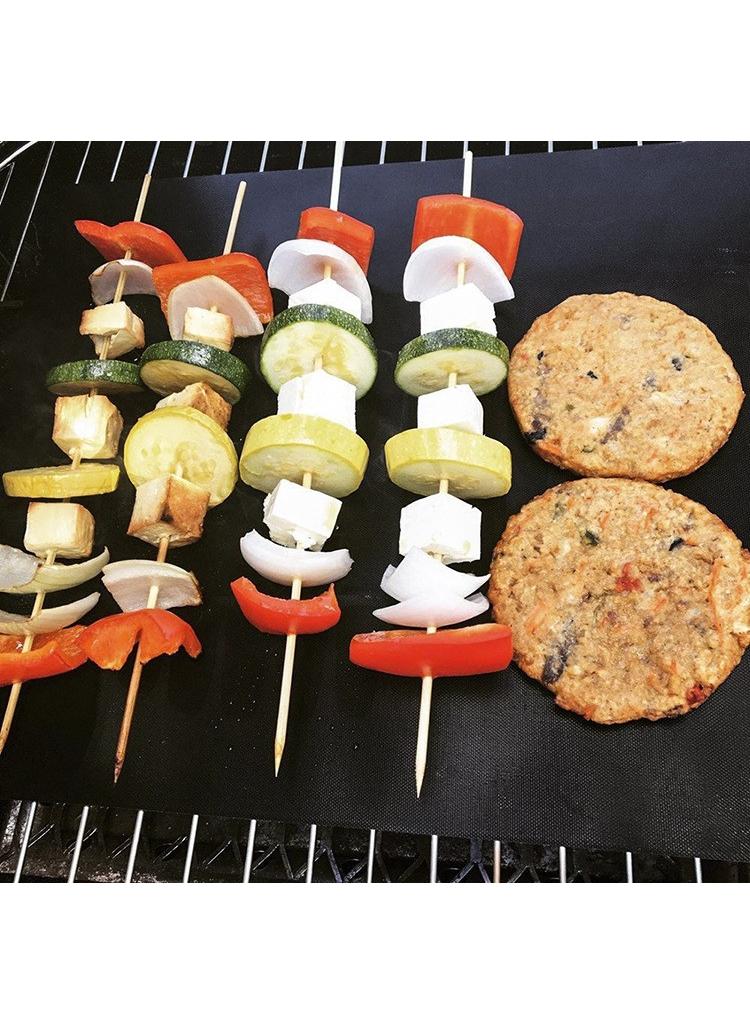 واي آند دي 1 متر حصيرة شواء مانعة للالتصاق للشواء مع شريط تقطيع - Image 3