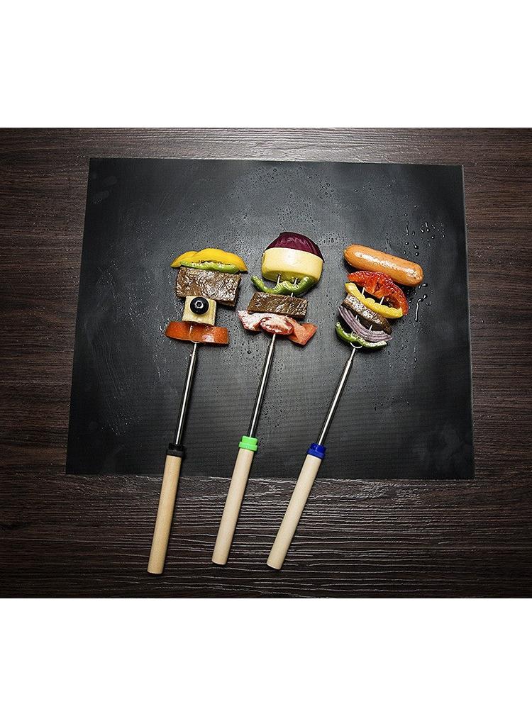 واي آند دي 1 متر حصيرة شواء مانعة للالتصاق للشواء مع شريط تقطيع - Image 4