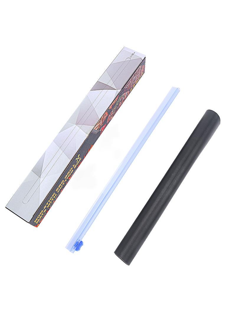 واي آند دي 1 متر حصيرة شواء مانعة للالتصاق للشواء مع شريط تقطيع - Image 1