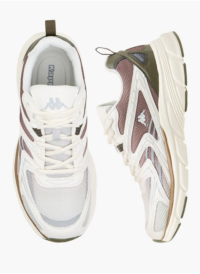كابا Women's Panelled Lace-Up Sports Shoes
