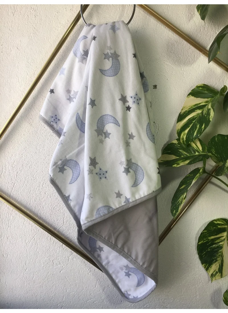 Lief Home Flannel Baby Blanket 100X115 | Double-sided