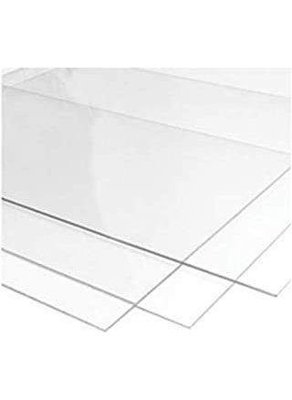 Twinkling Parrots Twinkling Parrots Acrylic Sheet Multipurpose for Craft 1mm Clear Square Plexiglass Fiber Glass Hard Plastic DIY Projects Transparent 12 Inch x 12 Inch pack of 1 