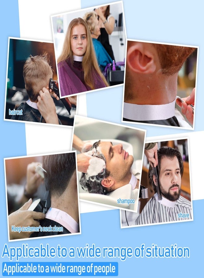 Yilloog 2000 Strips 20 Rolls Disposable Barber Paper Haircutting Neck Strips Hairdressing Stretchy Neck Band Neck Paper Tissue for Barber Hair Cutting Styling Salon Accessories Supplies - Image 5
