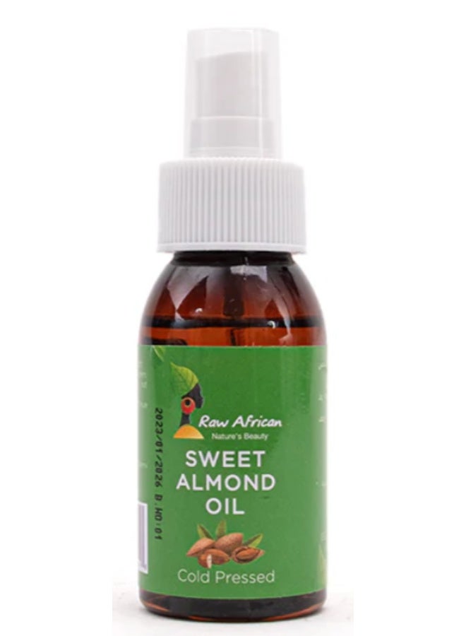 رو أفريكان زيت اللوز الحلو النقي ١٠٠٪ - (٧٥ مل) | مرطب فيتامين هـ ومضاد للشيخوخة للوجه والشعر والأظافر والجسم - Image 1