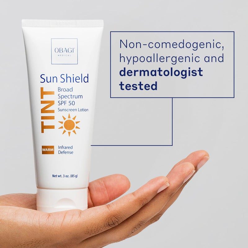 Obagi Sun Shield Tinted Sunscreen - Broad Spectrum SPF 50 Protection from the Sun - Warm Tint - 3 oz - Image 4