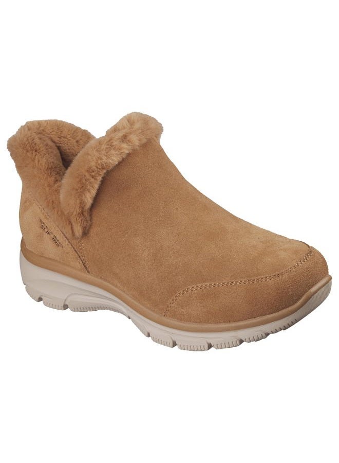 SKECHERS Women's Easy Going-Fall Feeling Hands Free Slip-ins Ankle Boot, Chestnut, 35.5 EU - Image 3