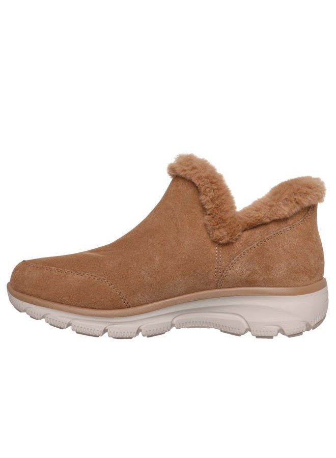 SKECHERS Women's Easy Going-Fall Feeling Hands Free Slip-ins Ankle Boot, Chestnut, 35.5 EU - Image 2
