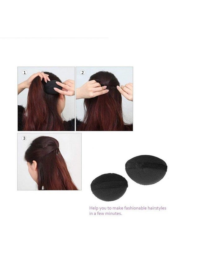 CHANDERKASH-Banana Bumpit Oval Hair Puff Up Maker Donut Magic Bun Topsy Tail Ponytail Holder Hair Styling tools Combo - Image 2